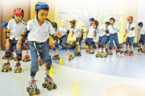 kids skating classes in t c palya