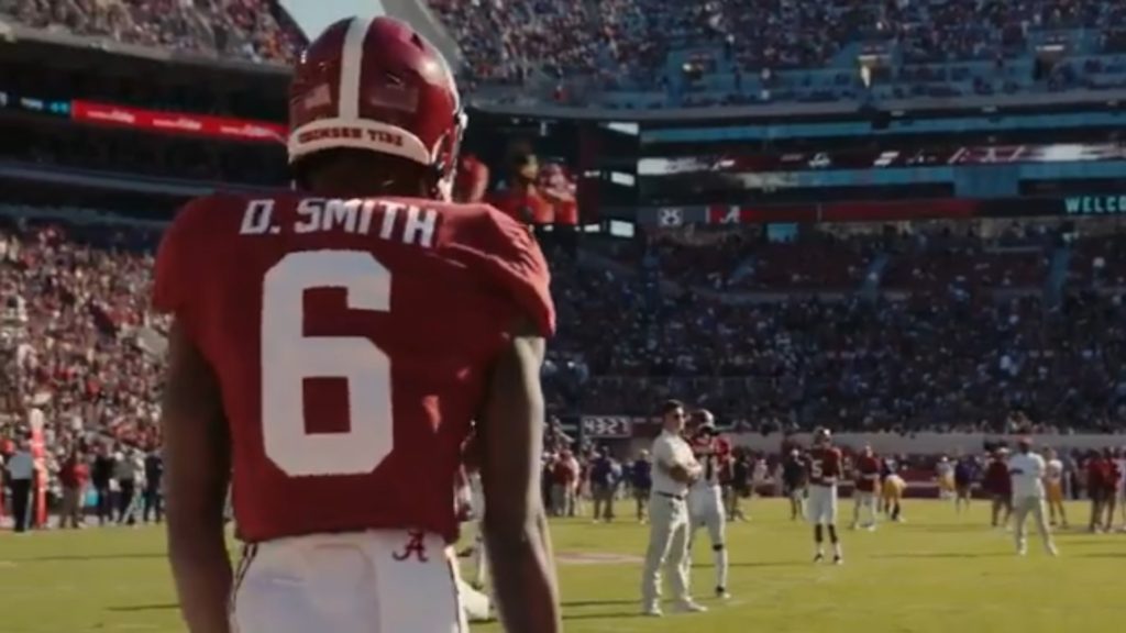 DeVonta Smith artisan reflects on profession at Alabama