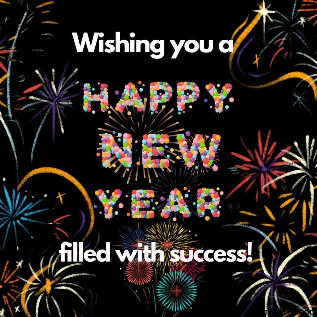 Wishing you a new year filled with success!