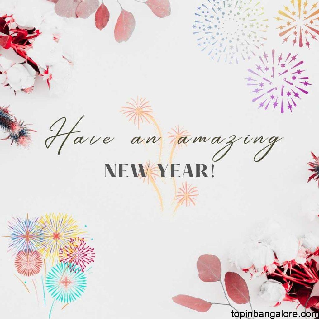 Have an amazing new year!