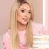 Paris Hilton with birthday cake