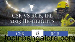 Ruturaj Gaikwad and de Villiers shine in nail-biting RCB vs CSK match at IPL 2023