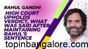 Rahul Gandhi High Court Decision